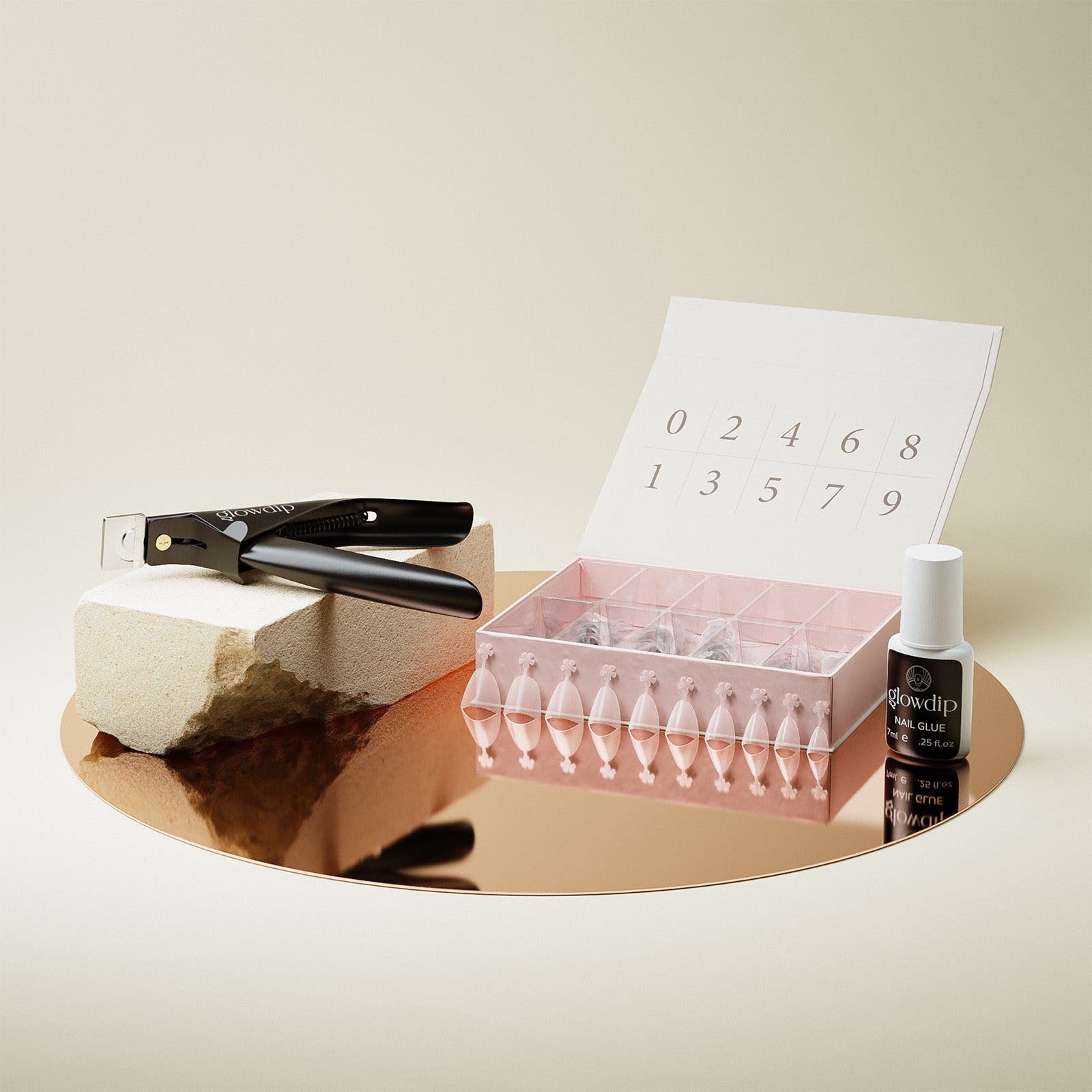 Fake Tips Set - Half Tips