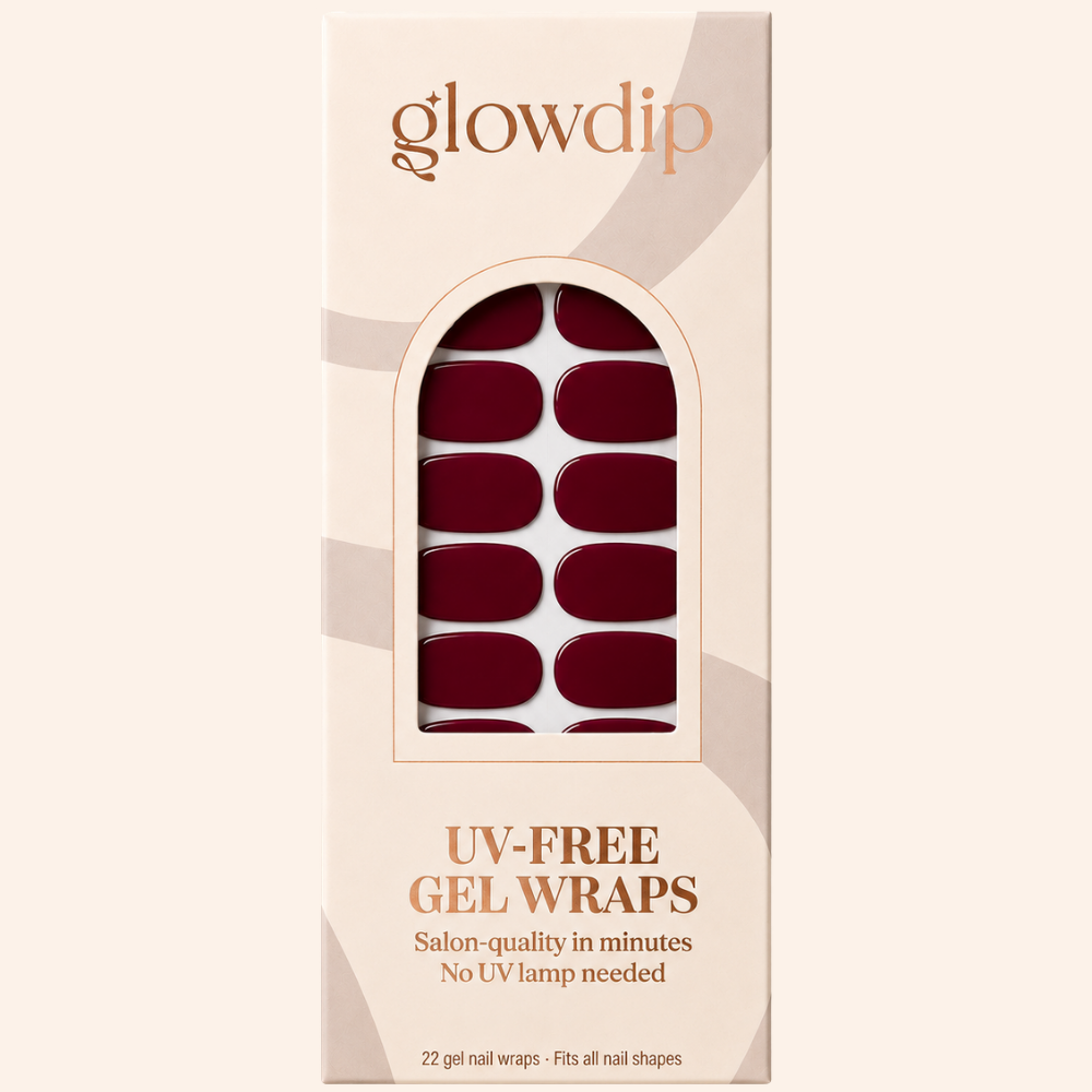 Bordeaux Nights UV-Free Gel Wrap