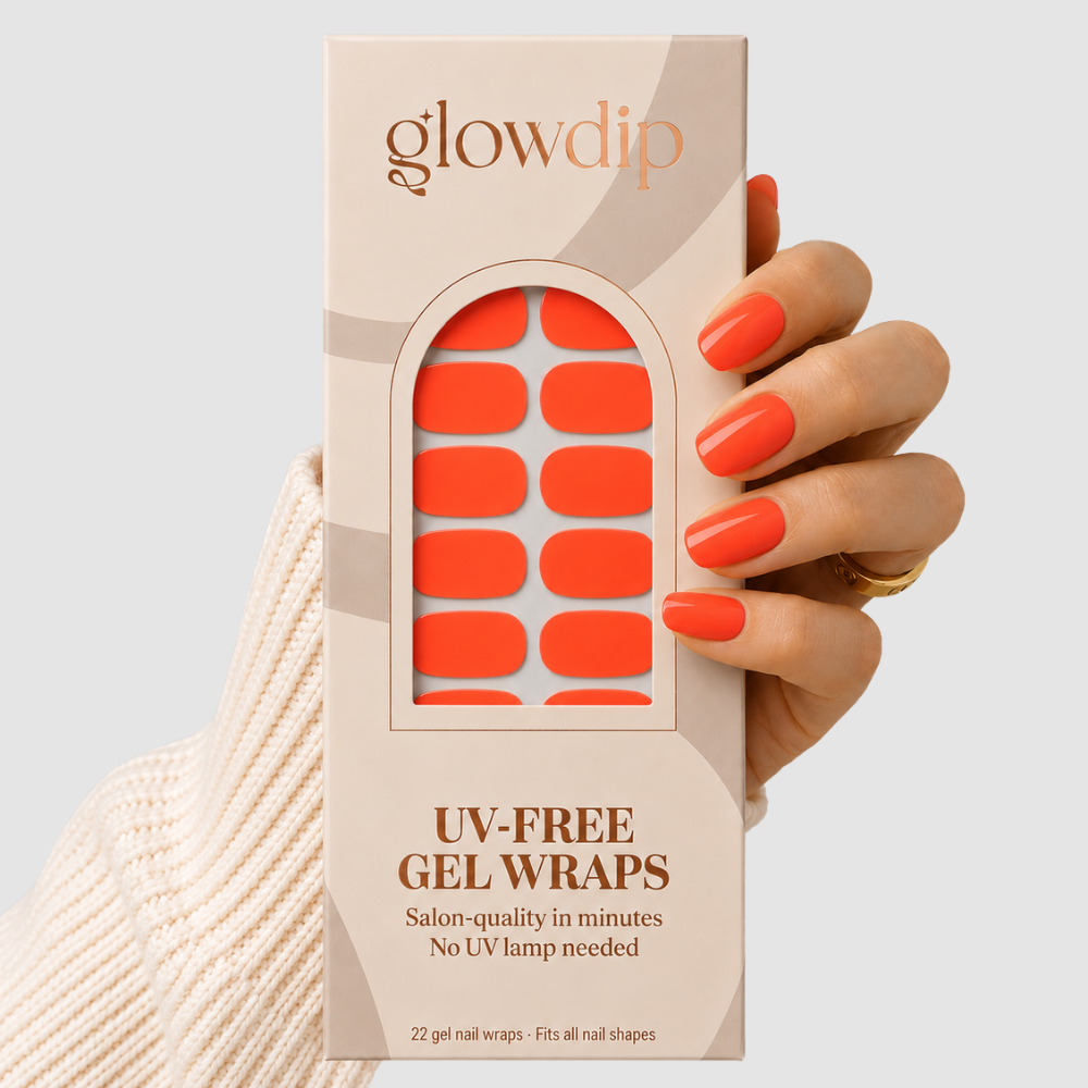Coral Crush UV-Free Gel Wrap
