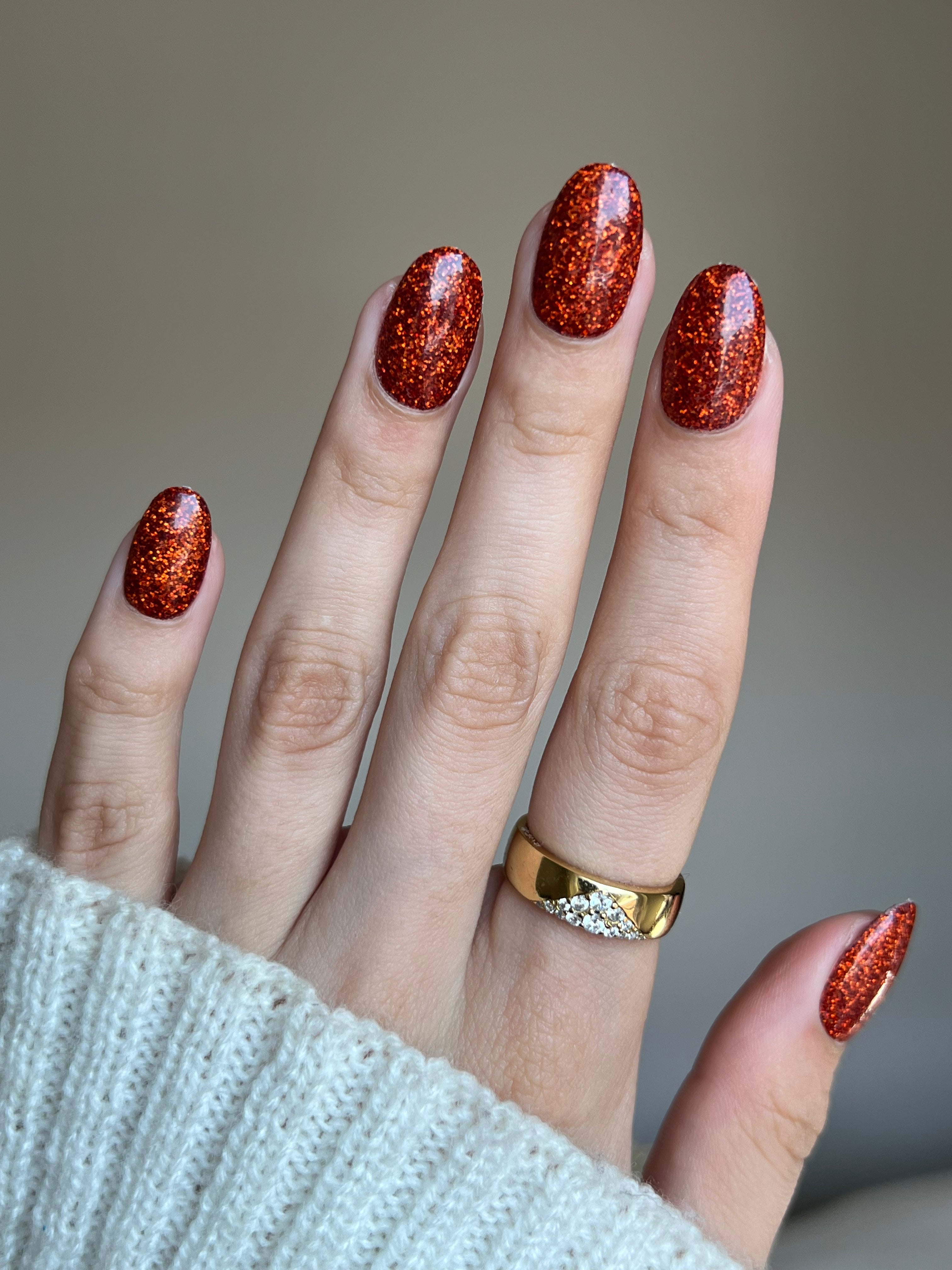 Copper Sparkle Dipping Powder