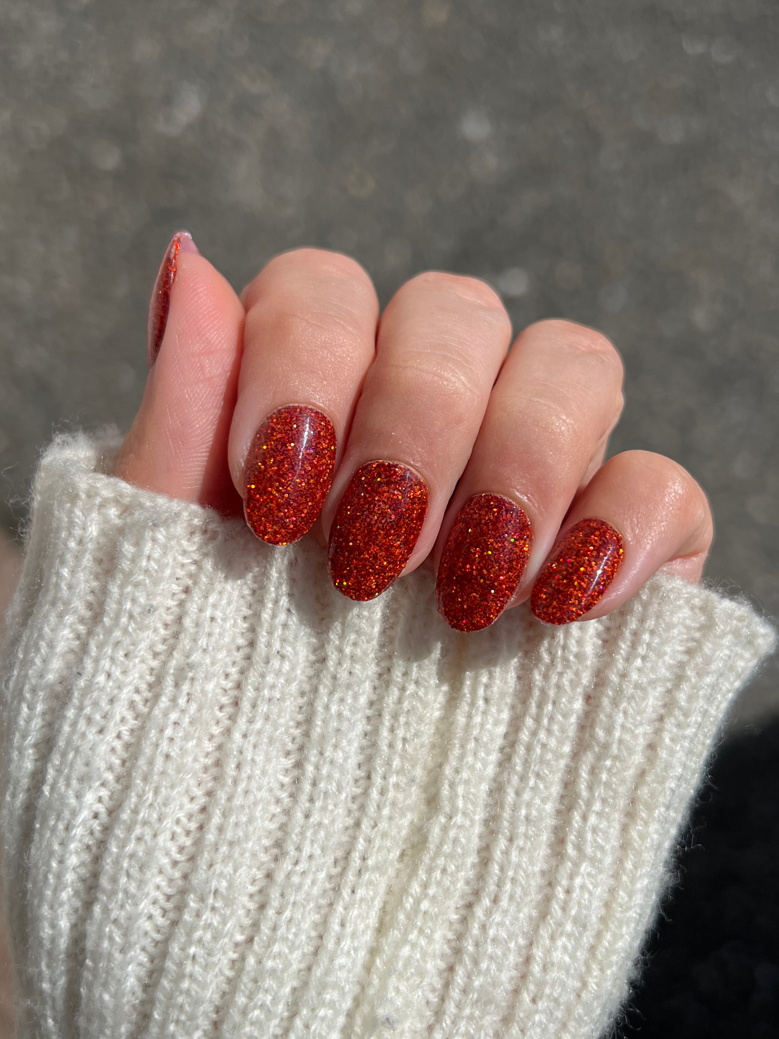 Copper Sparkle Dipping Powder