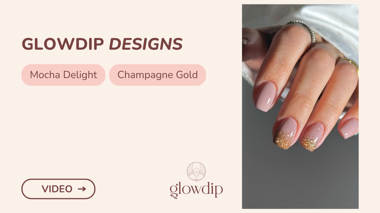 Mocha Delight + Champagne Gold
