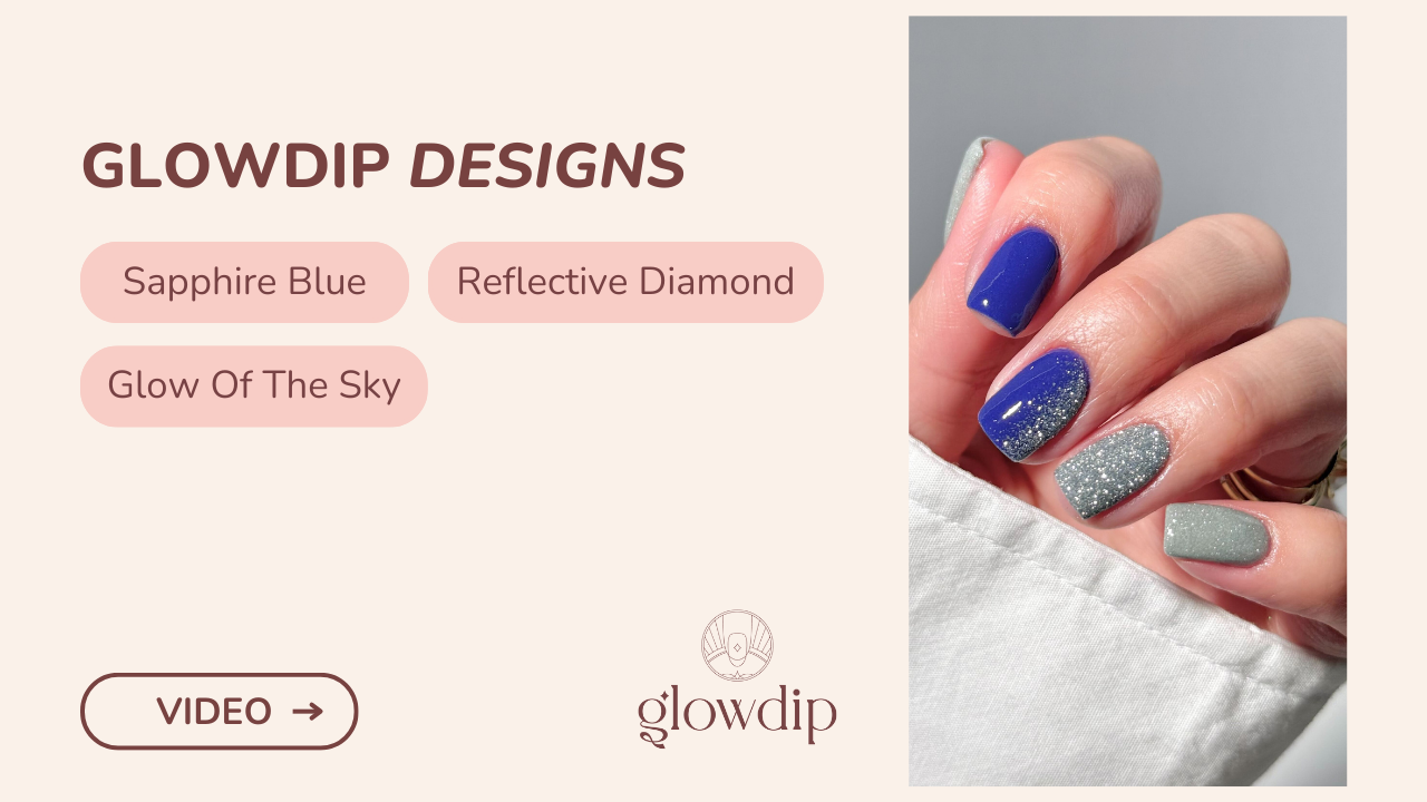 Sapphire Blue + Reflective Diamond + Glow Of The Sky