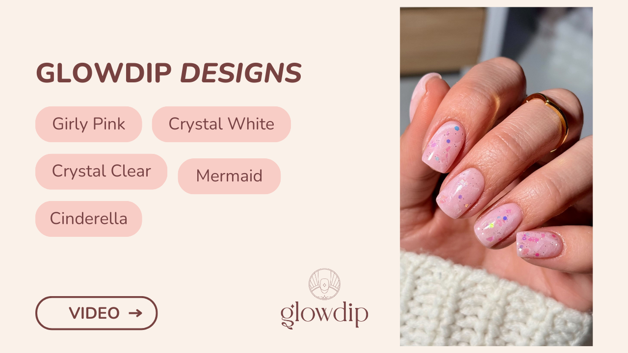 Girly Pink + Crystal White + Crystal Clear + Mermaid + Cinderella