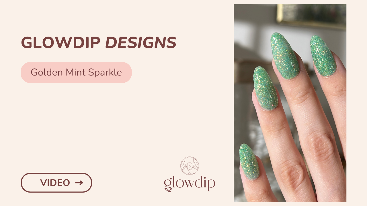 Golden Mint Sparkle
