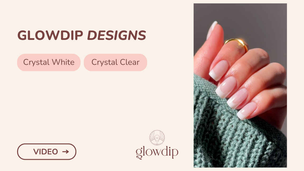 Crystal White + Crystal Clear