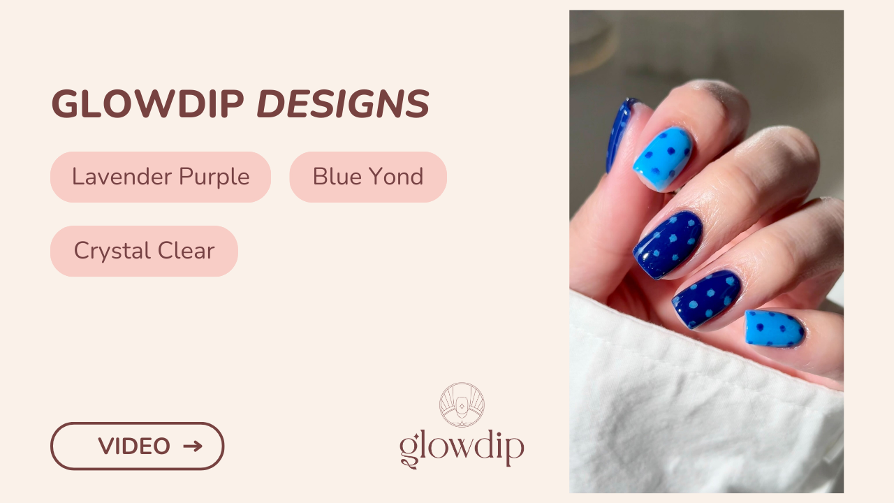 Lavender Purple + Blue Yond + Crystal Clear