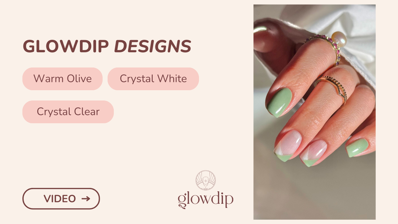 Warm Olive + Crystal White + Crystal Clear