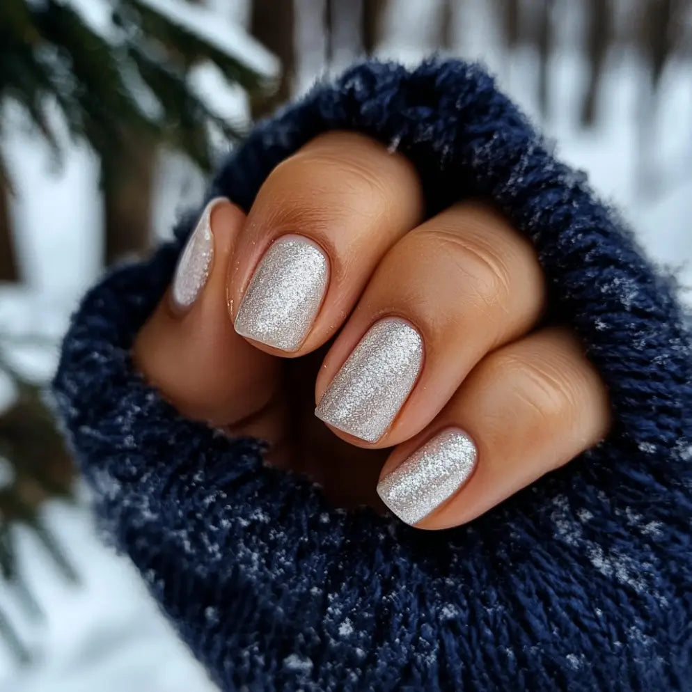 Which pip powder manicures look best in winter?