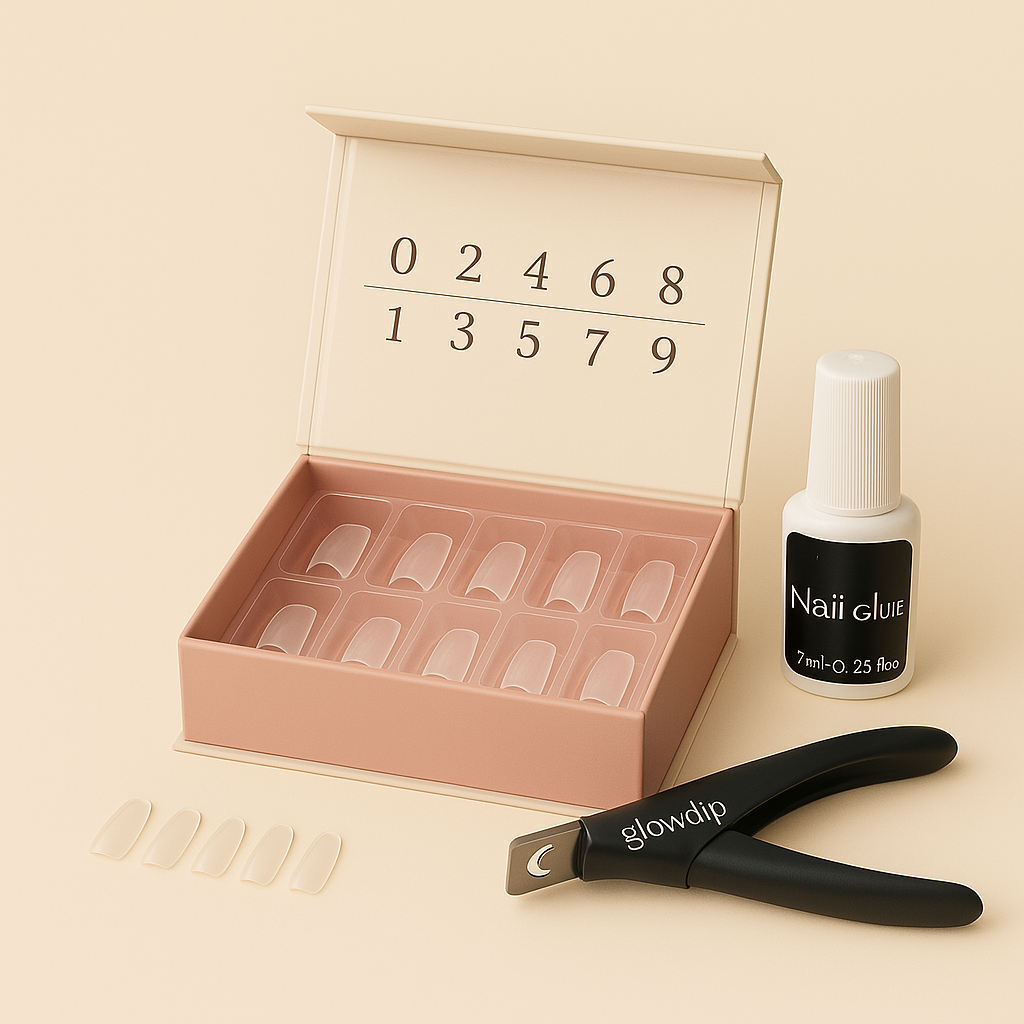 Fake Tips Set - Half Tips