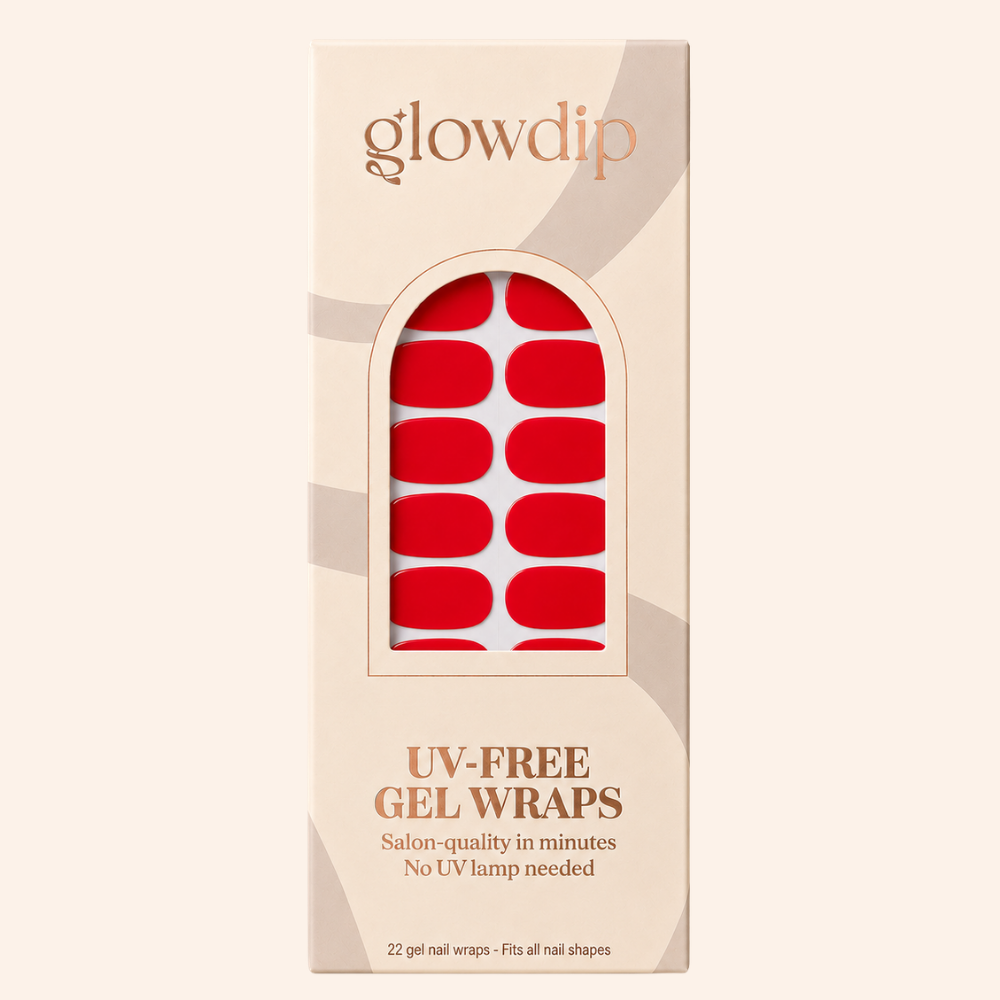 Classic Red UV-Free Gel Wrap