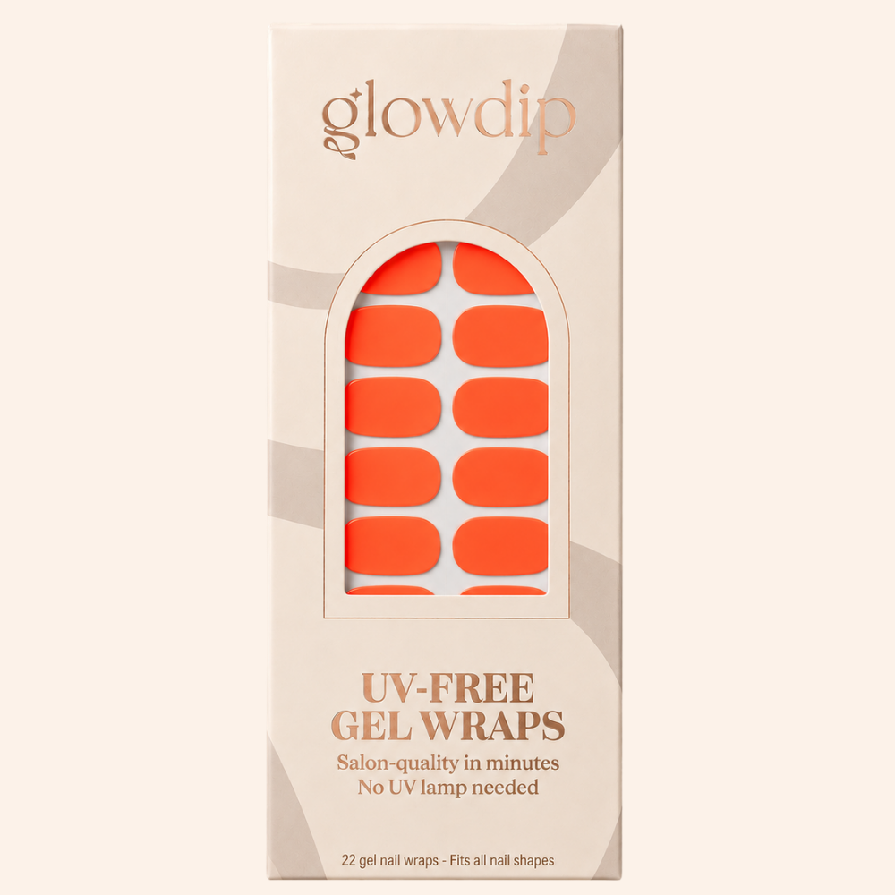 Coral Crush UV-Free Gel Wrap