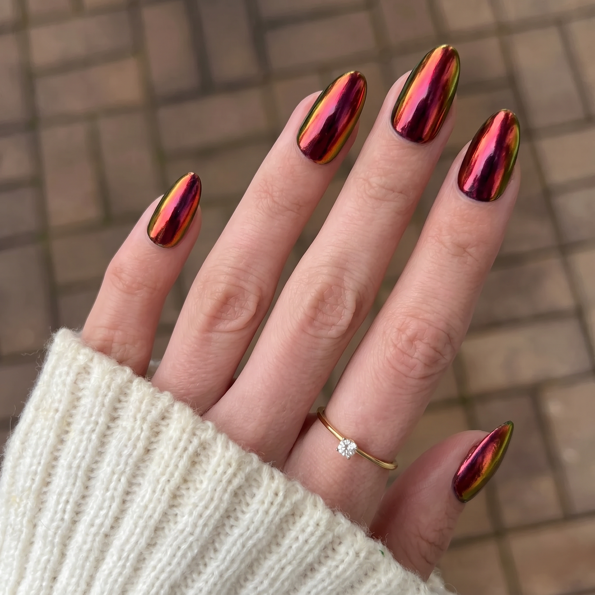Crimson Shift Chrome Powder