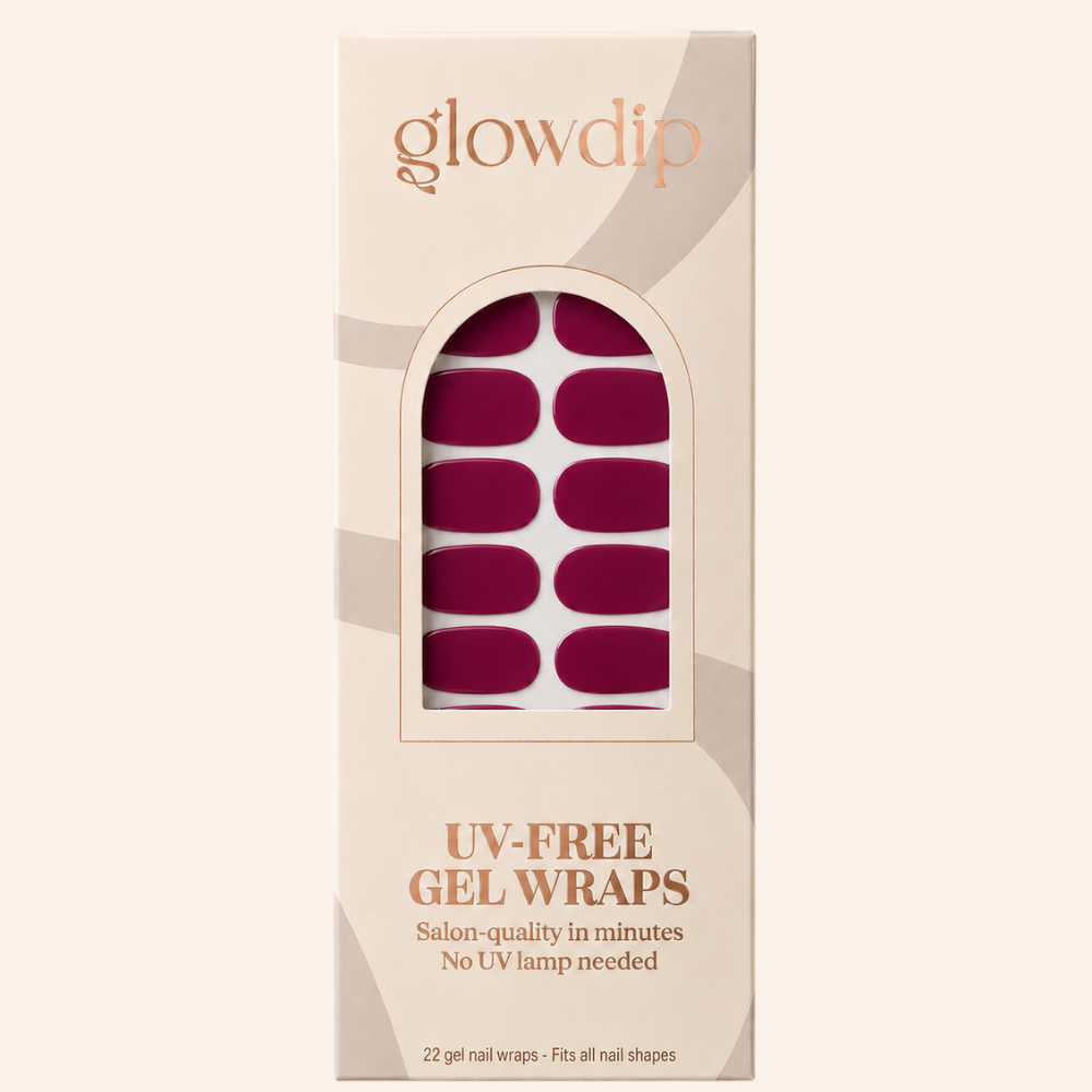 Dark Cherry UV-Free Gel Wrap