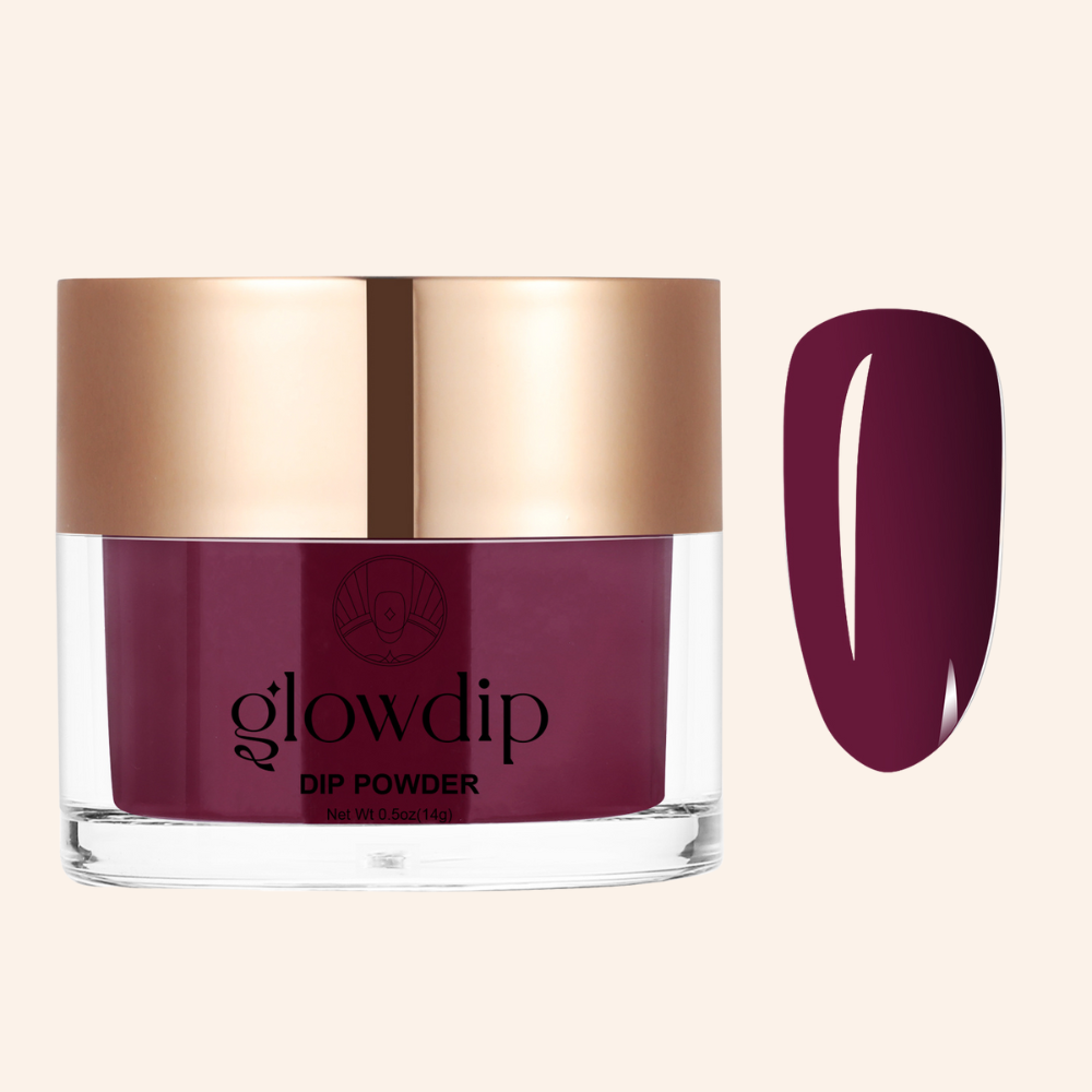 Dark Reddish Purple Dipping Powder