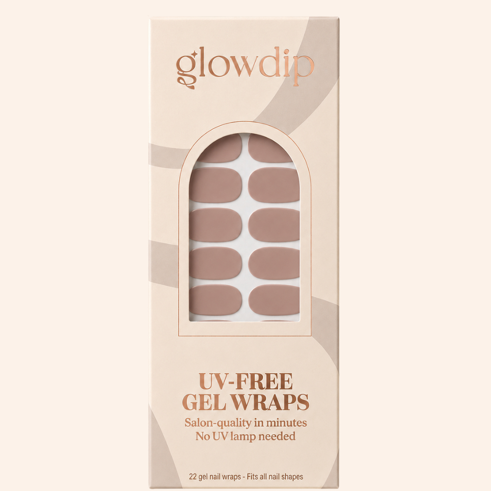 Glossy Nude UV-Free Gel Wrap