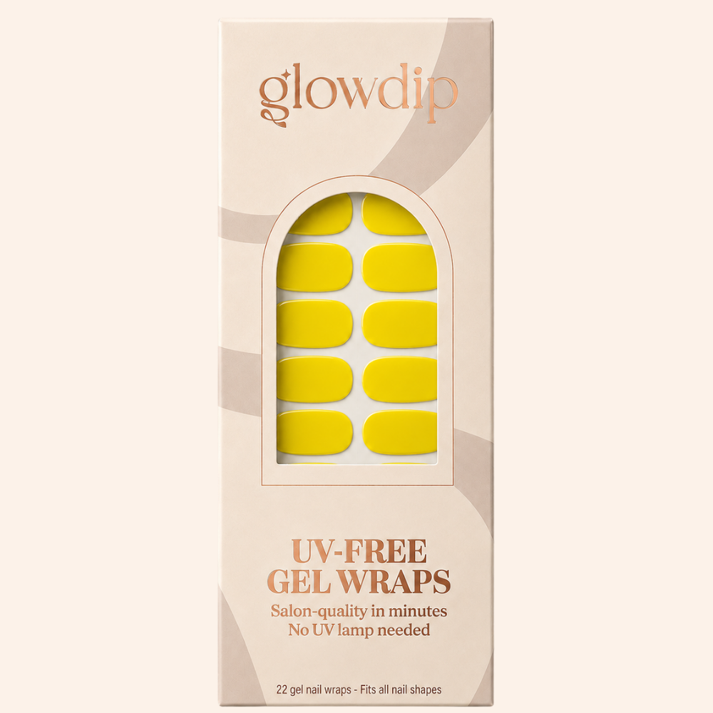 Lemon Pop UV-Free Gel Wrap