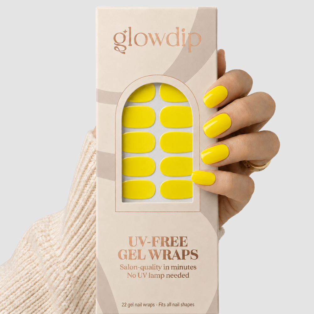 Lemon Pop UV-Free Gel Wrap
