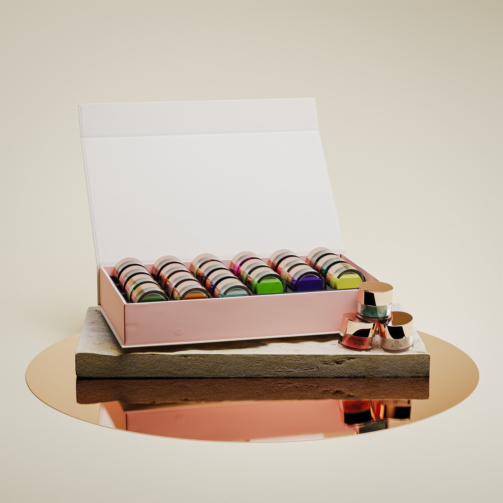 Boîte de rangement pour poudre