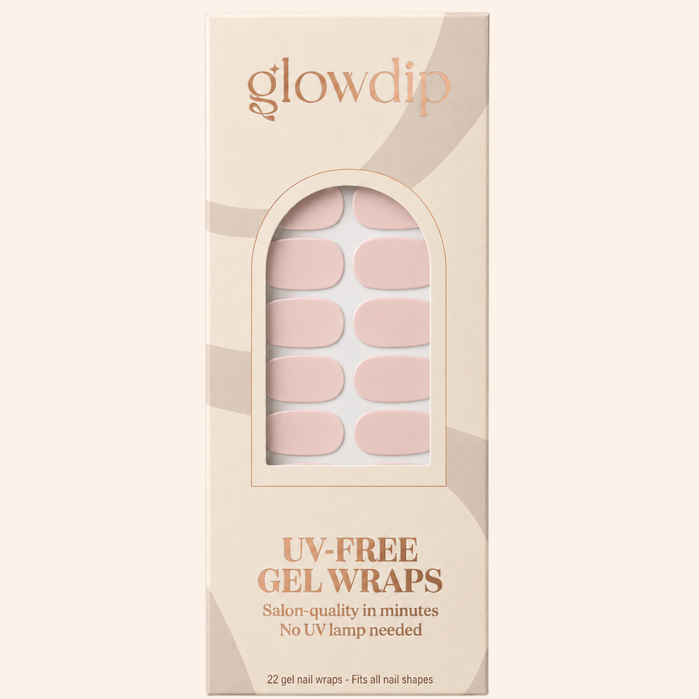 Peach Glow UV-Free Gel Wrap