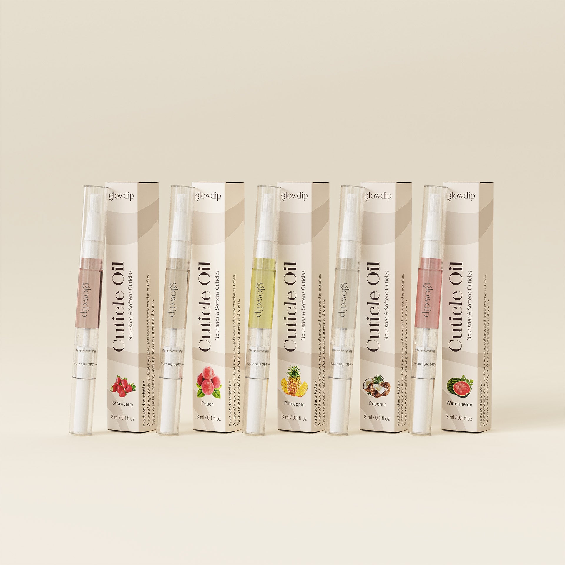 Cuticle Oil Pens – Fragrance Set (5 pieces)