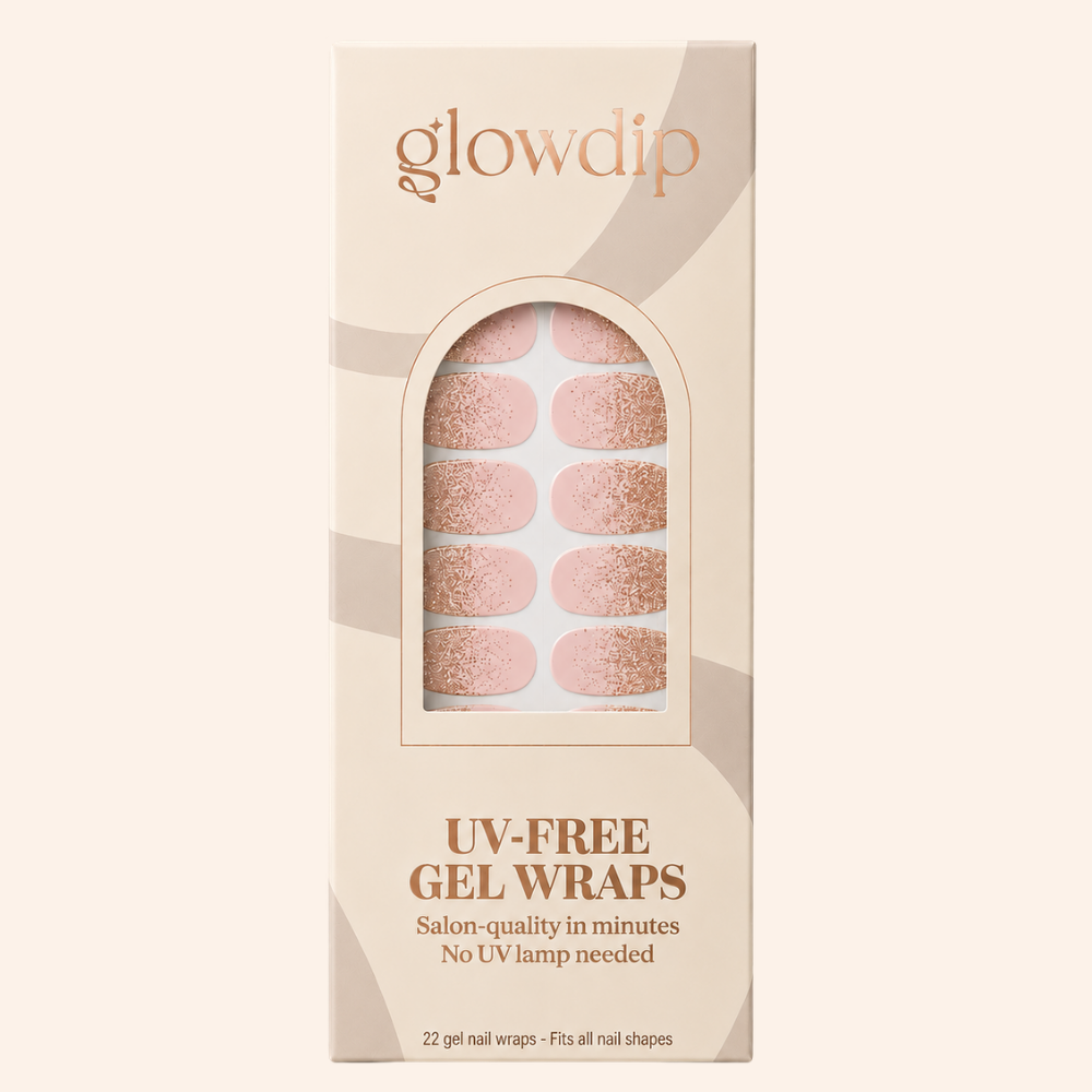 Sparkle Ombre UV-Free Gel Wrap